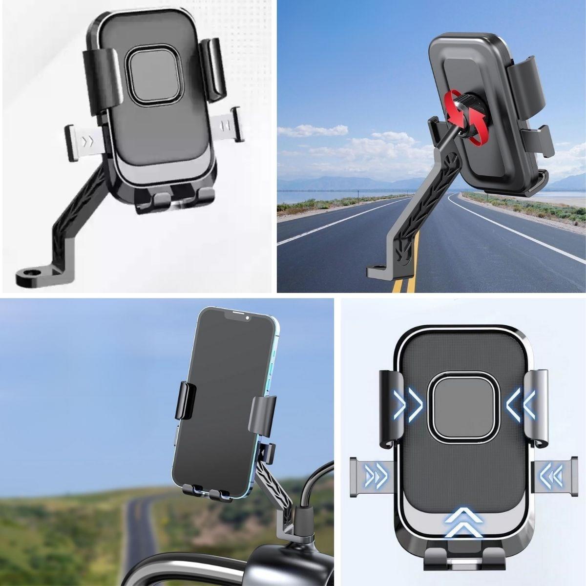 Motor,Motosiklet,Bisiklet ,Scooter İçin 360 Derece Dönebilen Dikiz Aynası Versiyonu Telefon Tutucu Aparat (4812) Motor,Motosiklet,Bisiklet ,Scooter İçin 360 Derece Dönebilen Dikiz Aynası Versiyonu Telefon Tutucu Aparat (4812)