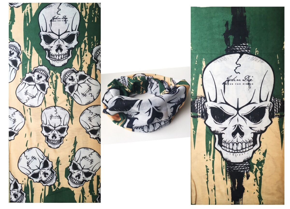Motorcu Boyunluk Baf Buff Bandana 25x48 cm Model 5 (4812)