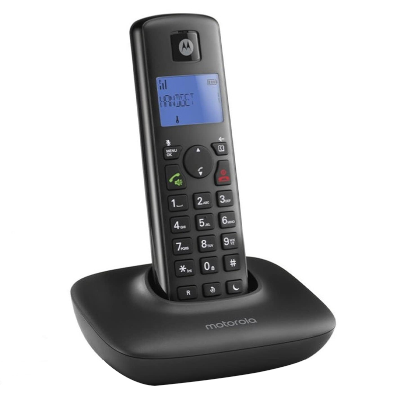 MOTOROLA T401 + SİYAH DECT TELSİZ TELEFON (4812)
