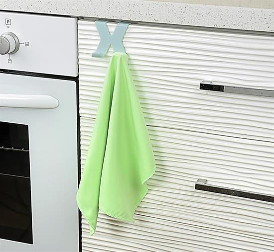 Mutfak Banyo Dolap Kapağına Takılan Meta Havlu Askılığı Aparatı (4812) Mutfak Banyo Dolap Kapağına Takılan Meta Havlu Askılığı Aparatı (4812)
