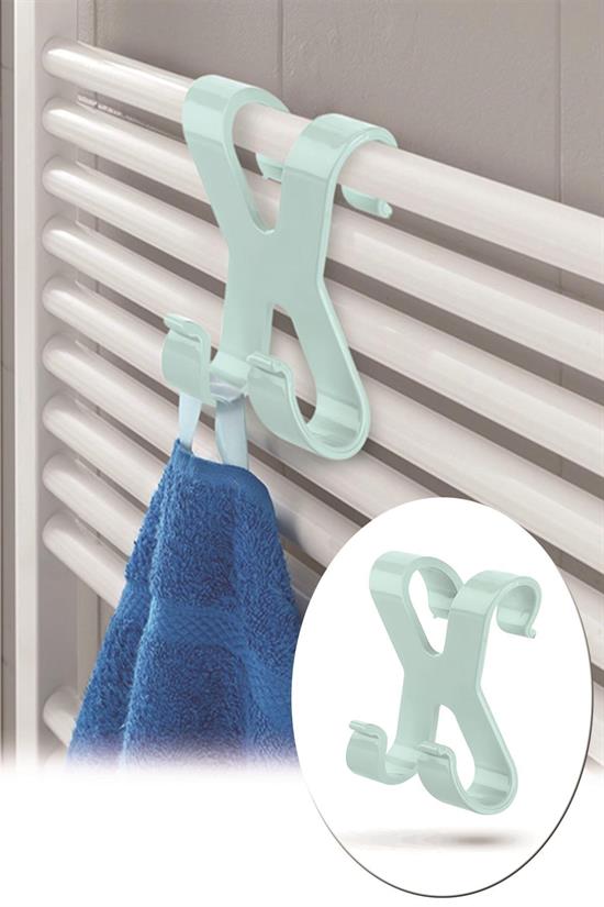 Mutfak Banyo Dolap Kapağına Takılan Meta Havlu Askılığı Aparatı (4812) Mutfak Banyo Dolap Kapağına Takılan Meta Havlu Askılığı Aparatı (4812)