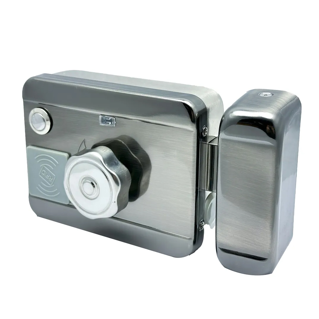 NC-AKL02WP SU GEÇİRMEZ RFID KART OKUYUCULU OTOMATİK AKILLI KAPI KİLİDİ (KARŞILIKLI) (4812)