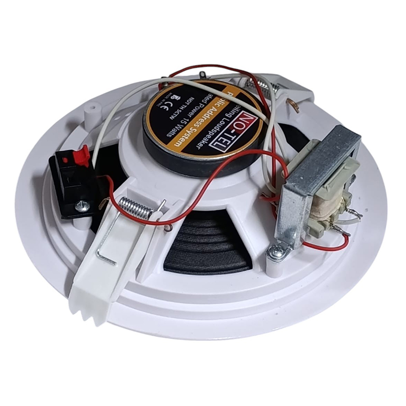 NO-TEL NOT TH 5CTW 5 13 CM 10 WATT BEYAZ ALÇIPAN TRAFOLU HOPARLÖR (4812)