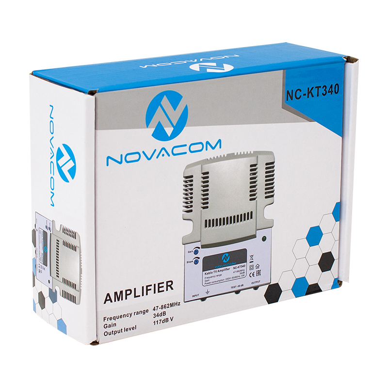 NOVACOM NC-KT340 47-862MHZ 34DB KABLO TV AMPLİFİER HAT YÜKSELTİCİ (4812) NOVACOM NC-KT340 47-862MHZ 34DB KABLO TV AMPLİFİER HAT YÜKSELTİCİ (4812)