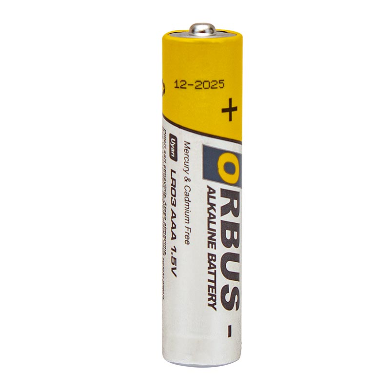 ORBUS AAA ALKALİN İNCE KALEM PİL 60LI PAKET ORB-LR03 (4812)