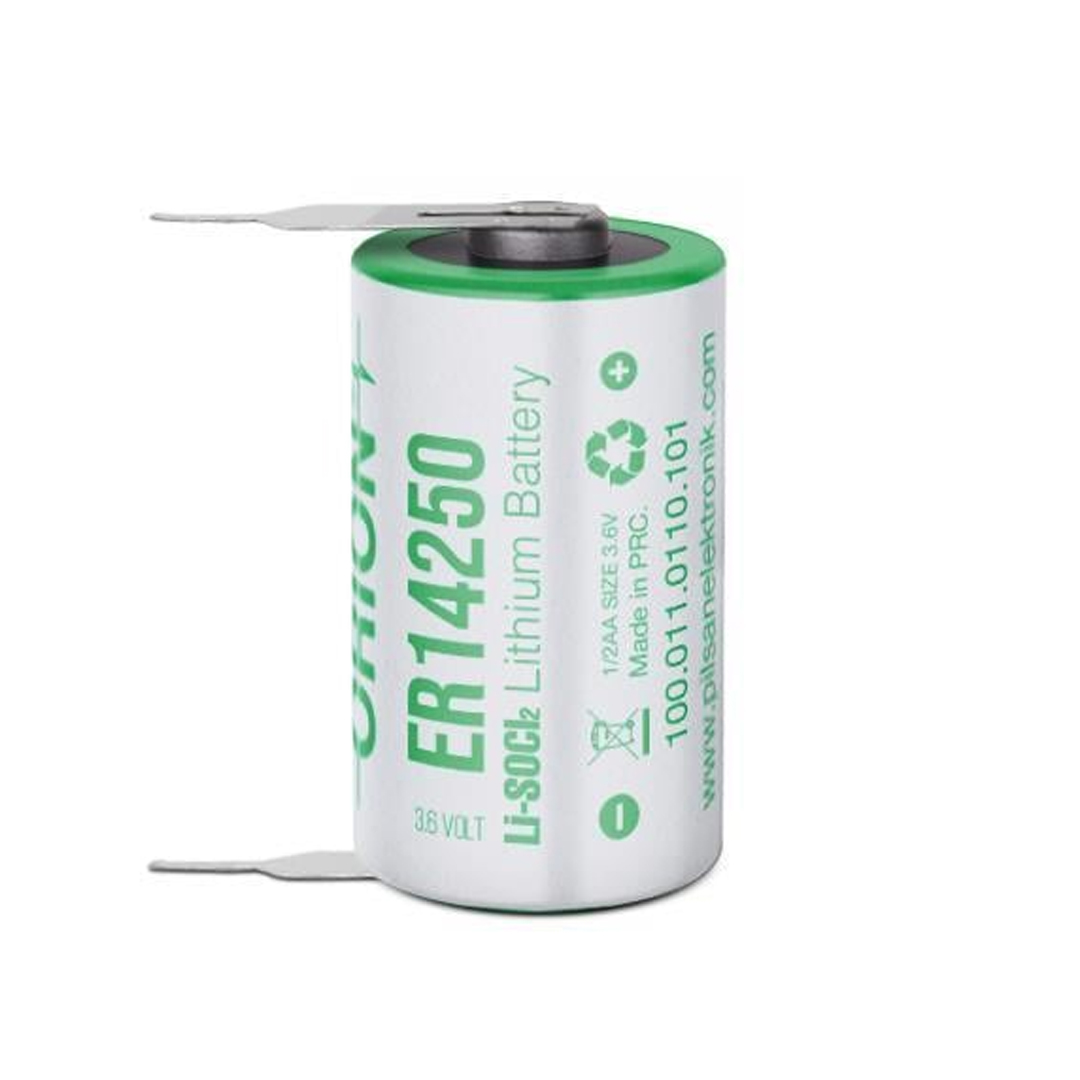 ORION ER14250 H 1/2AA 3.6V 1200MAH KISA BOY PUNTALI LİTYUM PİL (4812)