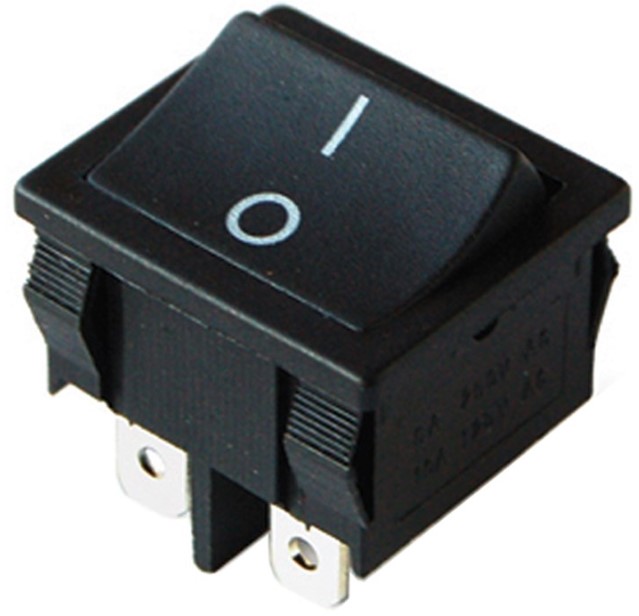 ORTA BOY IŞIKSIZ ANAHTAR YAYLI OFF-ON 4P (IC-128) (4812)