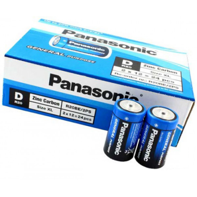 PANASONİC D BÜYÜK PİL 24 PARÇA (4812)