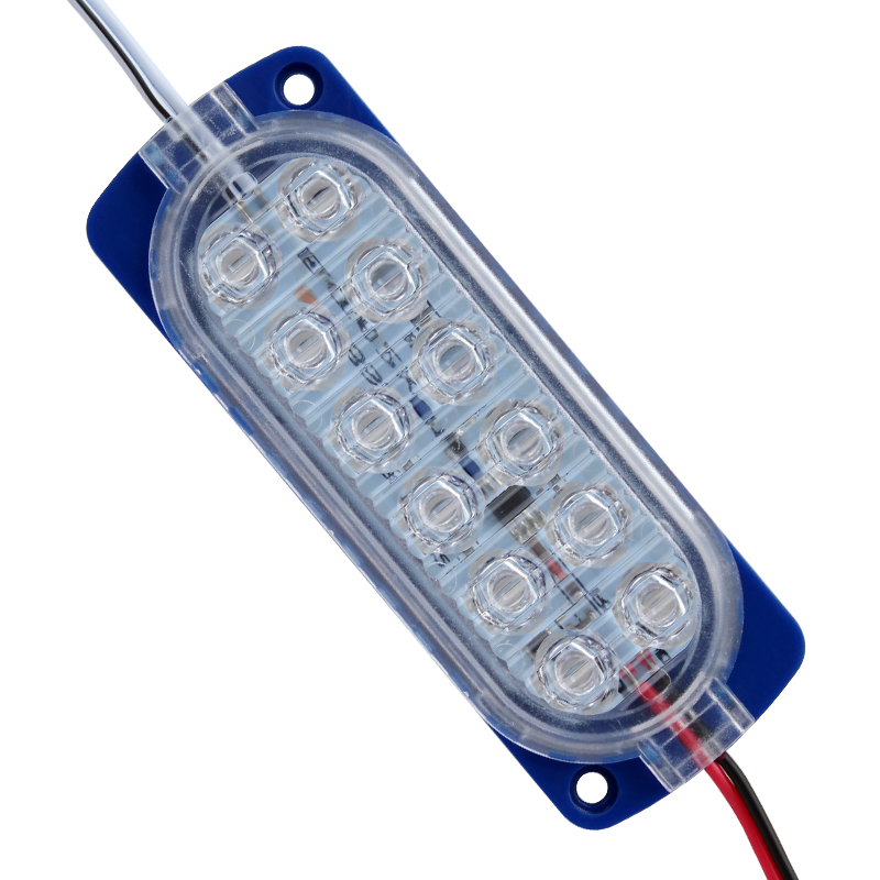 PARLAK YANIP SÖNEN MAVİ MODÜL LED 2835 24 VOLT 1.2 WATT (4812)