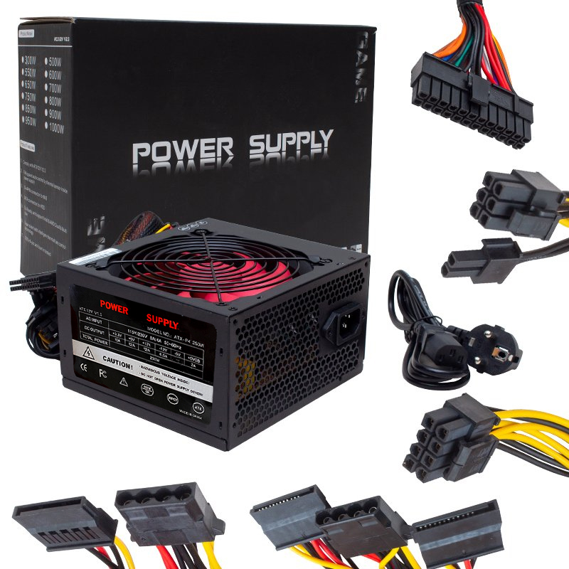 PEAK-250W POWER SUPPLY REAL-230W PEAK-280W 20+4 PİN (4812)