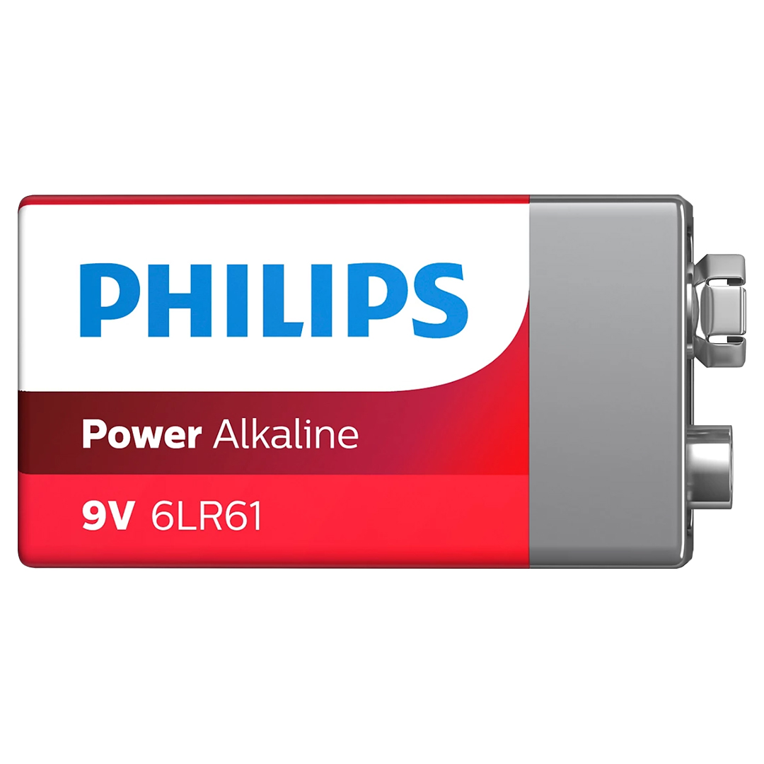 PHILIPS 6LR61-P1B 9 VOLT POWER ALKALİN PİL (TEKLİ) (4812)