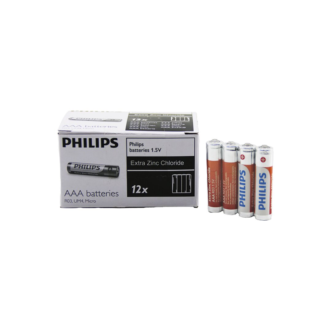 PHILIPS  İNCE - AAA - 1.5V  PİL  48PCS (4812)