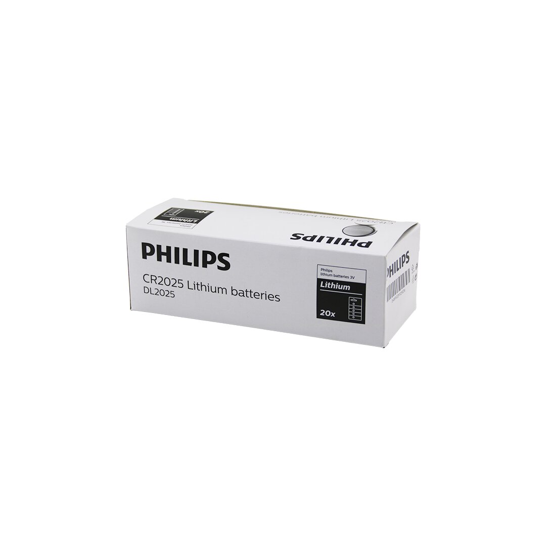 PHILIPS LİTHİUM CR-2025 PARA PİLİ  3V   5Lİ KART (4812)