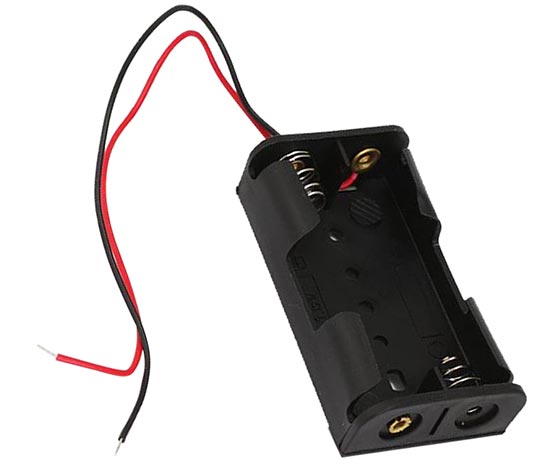 PİL YUVASI 2 Lİ (AA KALEM PİL)  IC-233A (4812)