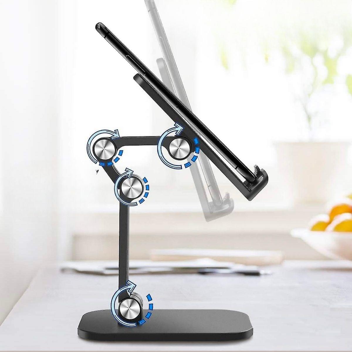 Plastik Ayarlanabilir Kaydırmaz Taban Telefon Tablet Standı (4812) Plastik Ayarlanabilir Kaydırmaz Taban Telefon Tablet Standı (4812)