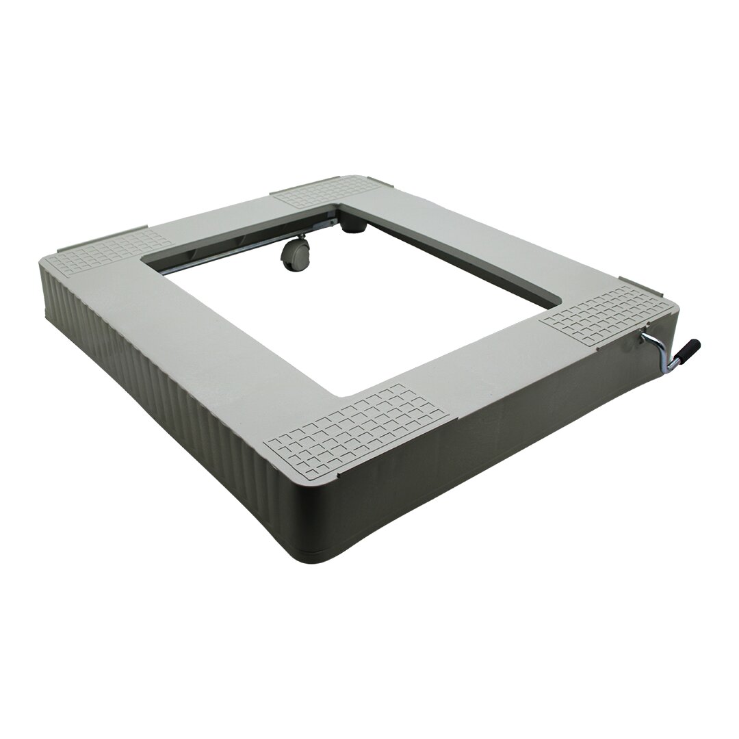 PLASTİK GRİ ÇEKSÜR MAKİNE AYAK (4812)