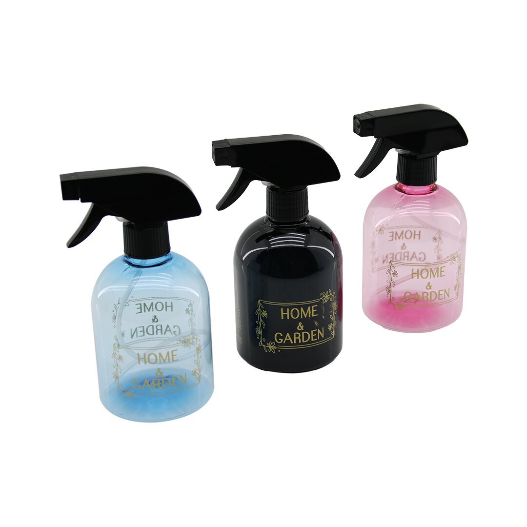 PLASTİK LARA - 500ML HOME GARDEN RENKLİ PLASTİK BOŞ SPREY ŞİŞE (4812)