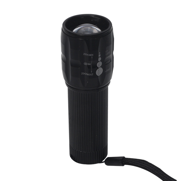 POWER LEDLİ PİLLİ ZOOMLU+FLASH ÖZELLİKLİ EL FENERİ (4812)