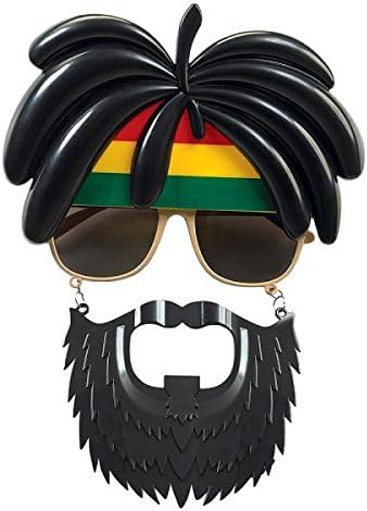Rasta Peruklu Rasta Sakallı Bob Marley Bıyıklı Parti Gözlüğü 27x18 cm (4812) Rasta Peruklu Rasta Sakallı Bob Marley Bıyıklı Parti Gözlüğü 27x18 cm (4812)