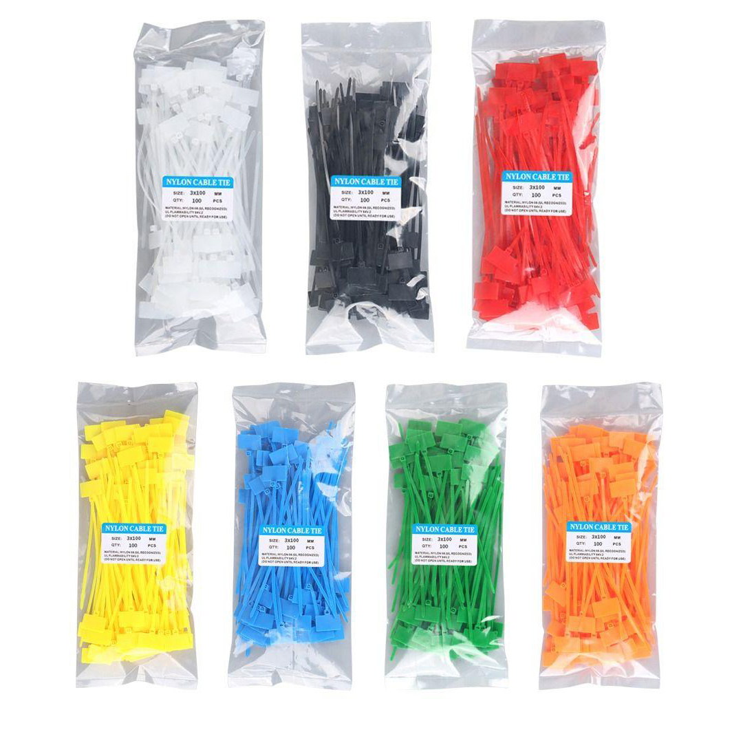 RENKLİ HAT KABLO BAĞI 700 ADET (7 RENK X100) (4812) RENKLİ HAT KABLO BAĞI 700 ADET (7 RENK X100) (4812)