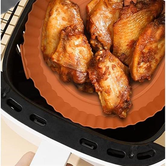 Renkli Isıya Dayanıklı Yıkanılabilir Silikon Fırın Ve Airfryer Yuvarlak Pişirme Matı 20 Cm (4812) Renkli Isıya Dayanıklı Yıkanılabilir Silikon Fırın Ve Airfryer Yuvarlak Pişirme Matı 20 Cm (4812)