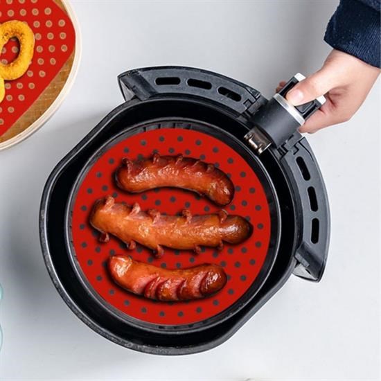 Renkli Isıya Dayanıklı Yıkanılabilir Silikon Fırın Ve Airfryer Yuvarlak Pişirme Matı 23 Cm (4812) Renkli Isıya Dayanıklı Yıkanılabilir Silikon Fırın Ve Airfryer Yuvarlak Pişirme Matı 23 Cm (4812)