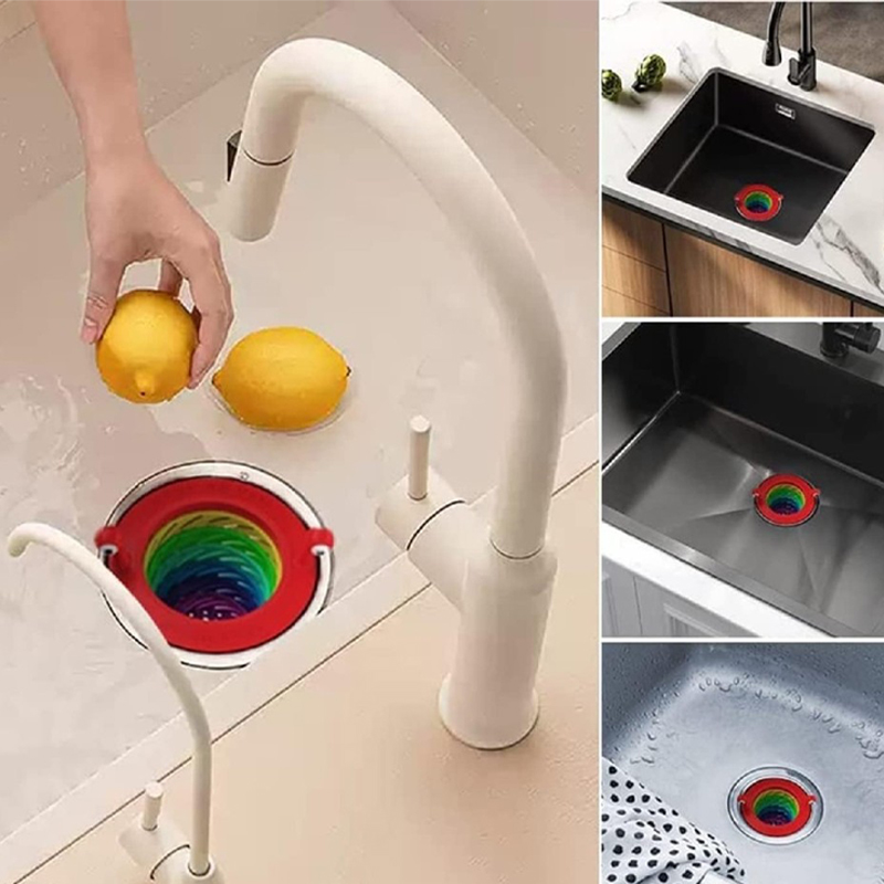 RENKLİ MUTFAK LAVABO SÜZGECİ (4812)