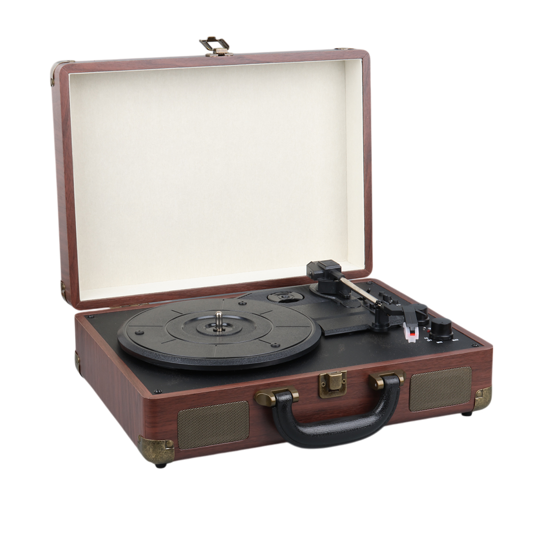 RETRO VİNTAGE ÇANTA PİKAP - RADYO - BLUETOOTH - USB MP3 ÇALAR 350X255X115MM (4812)