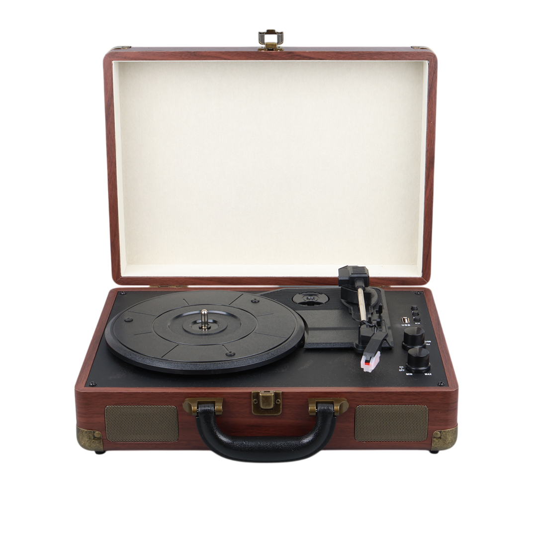 RETRO VİNTAGE ÇANTA PİKAP - RADYO - BLUETOOTH - USB MP3 ÇALAR 350X255X115MM (4812)