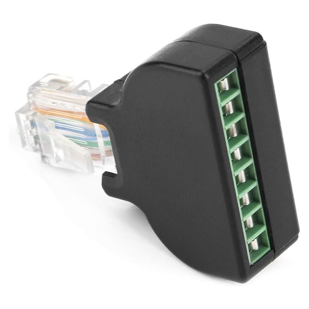 RJ45 TO 8 PİN SCREW TERMİNAL ÇEVİRİCİ (4812) RJ45 TO 8 PİN SCREW TERMİNAL ÇEVİRİCİ (4812)