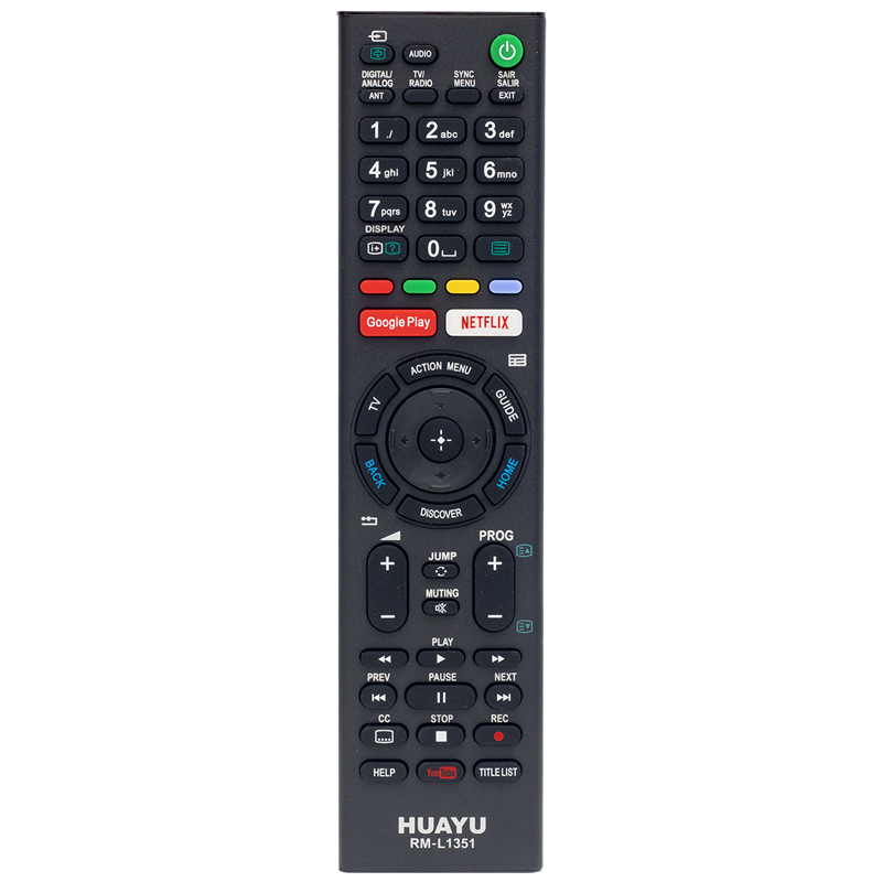 RM-L1351 SONY GOOGLE PLAY-NETFLIX-YOUTUBE TUŞLU  AMBALAJLI LCD LED TV UNIVERSAL KUMANDA (4812)
