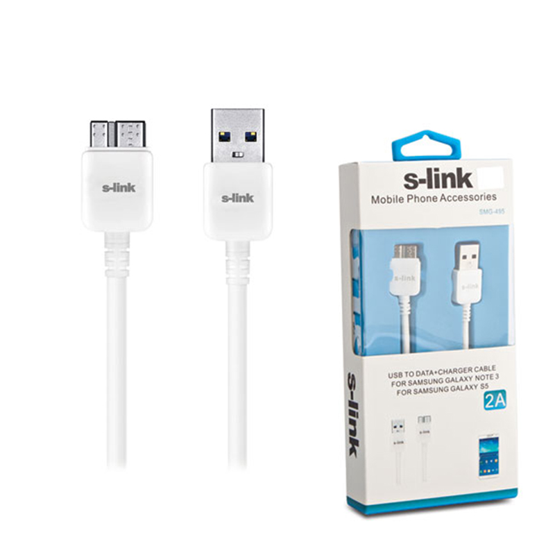 S-LINK SMG-495 NOTE3 DATA+ŞARJ KABLOSU (4812)
