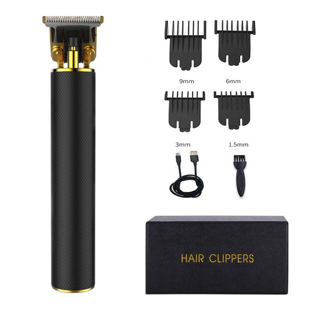 Saç ve Sakal Kesme Makinesi Sakal Ense Çizim Makinesi T-2023 Black (4812)