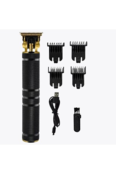 Saç ve Sakal Kesme Makinesi Sakal Ense Çizim Makinesi T-2023 Black (4812) Saç ve Sakal Kesme Makinesi Sakal Ense Çizim Makinesi T-2023 Black (4812)