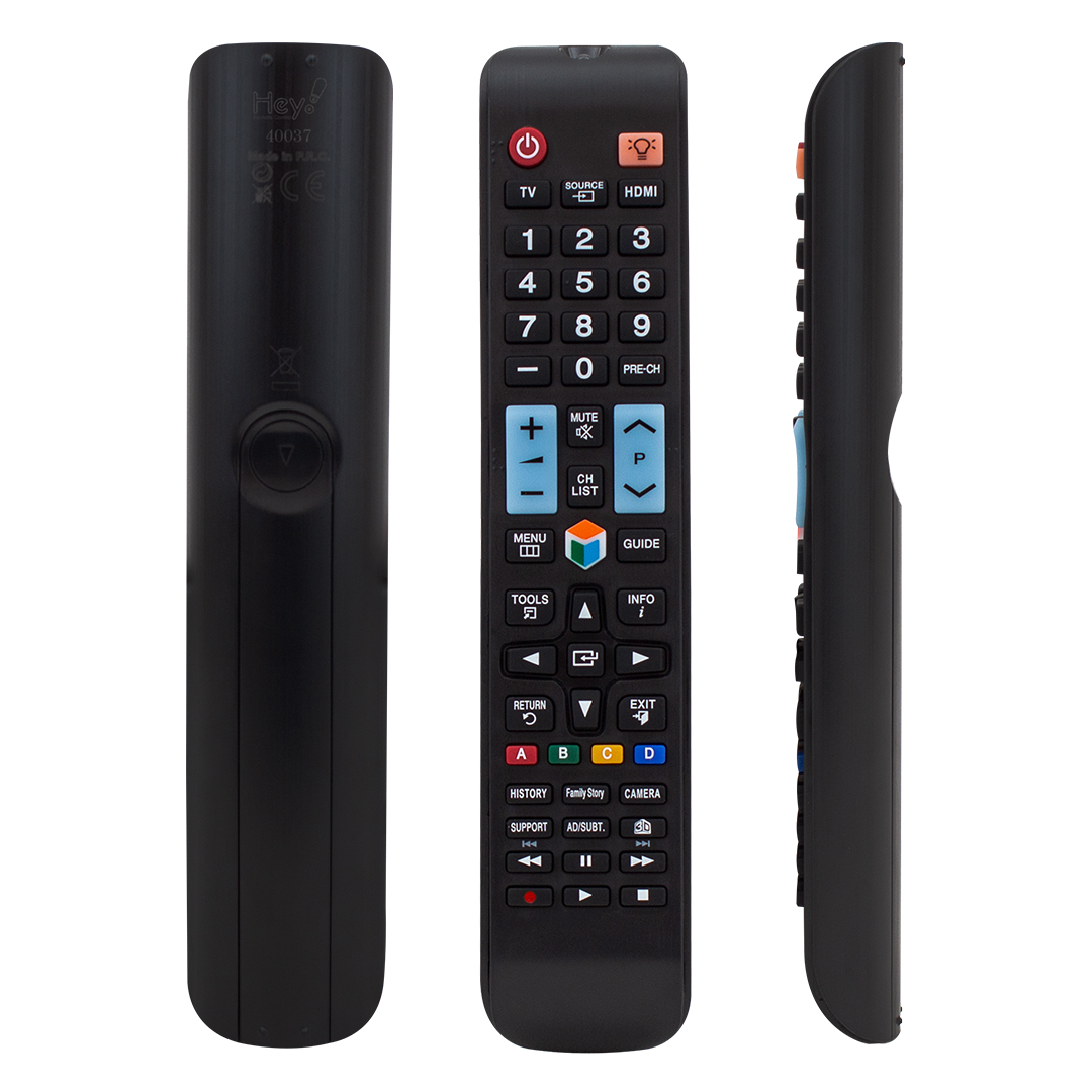 SAMSUNG SOURCE TUŞLU LCD LED TV KUMANDA (70136=40037=32064) (4812)