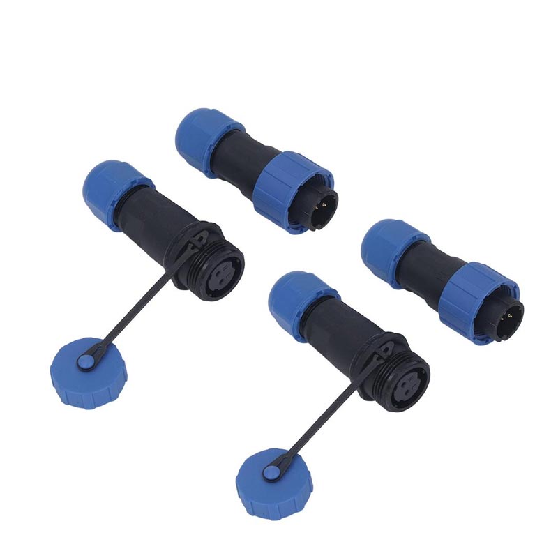 SD16 SU GEÇİRMEZ 2 PİN ERKEK-DİŞİ 16 MM KONNEKTÖR TAKIMI (4812)