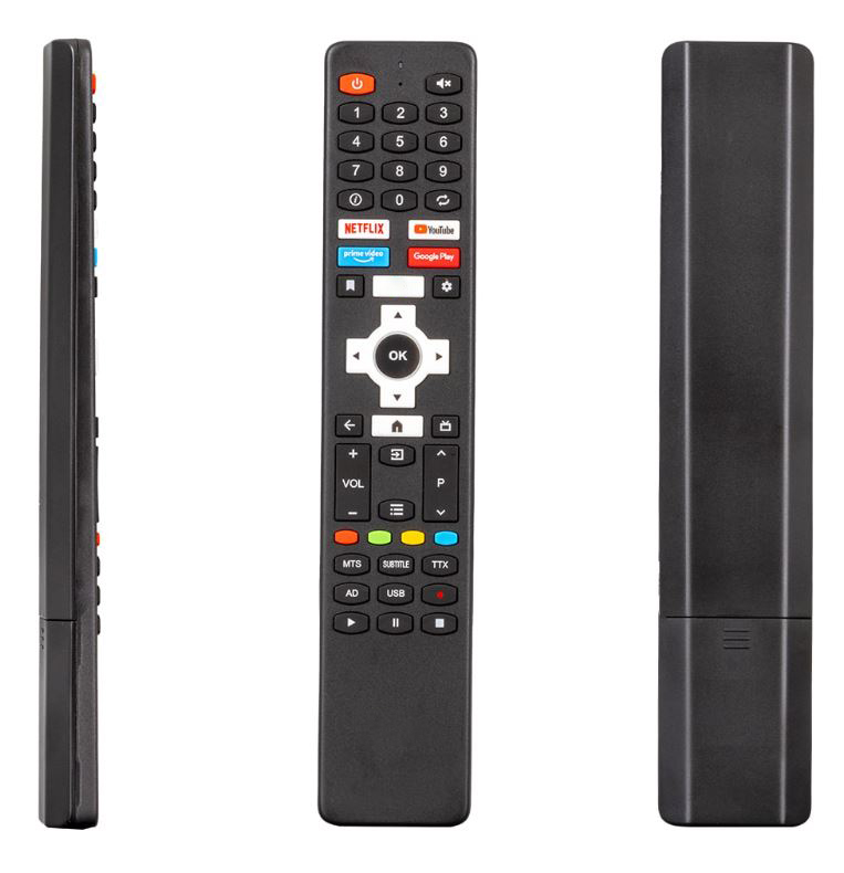 SES KOMUTSUZ NEXT * VİVAX * CONTI NETFLIX-YOUTUBE-PRİMEVİDEO GOOGLE PLAY TUŞLU ANDROİD  LCD-LED TV KUMANDASI (4812)