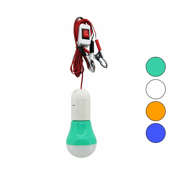 SEYYAR - LED LAMBA AKÜ TAKVİYE KABLOLU= 4MT 12V - 5W (4812)