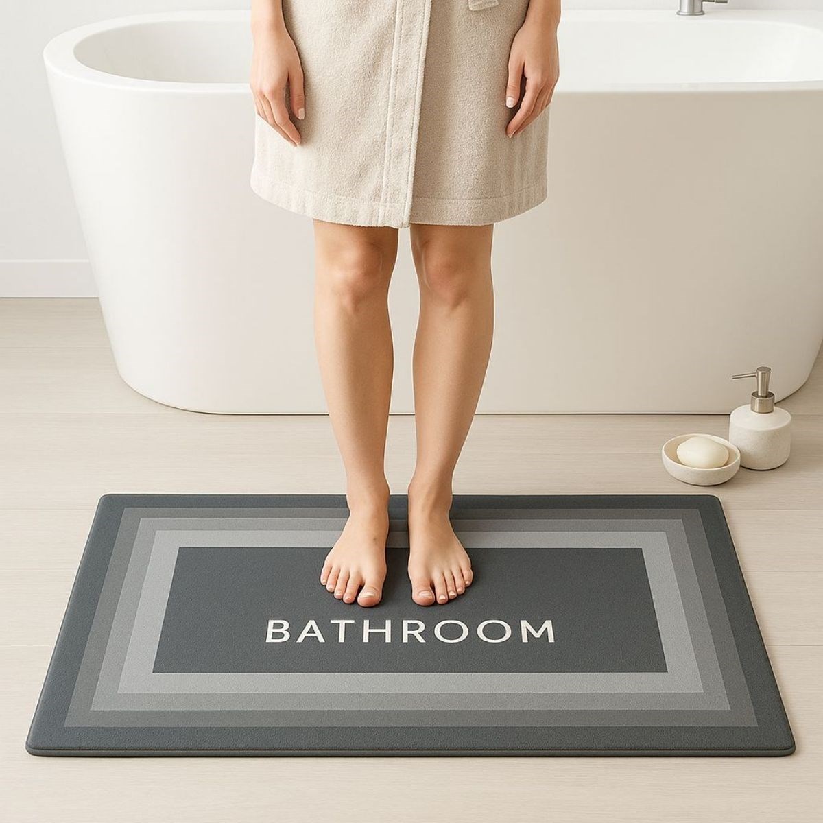 Sihirli Süper Su Emici Kaymaz Tabanlı Uzun Paspas 40*120 cm (4812) Sihirli Süper Su Emici Kaymaz Tabanlı Uzun Paspas 40*120 cm (4812)