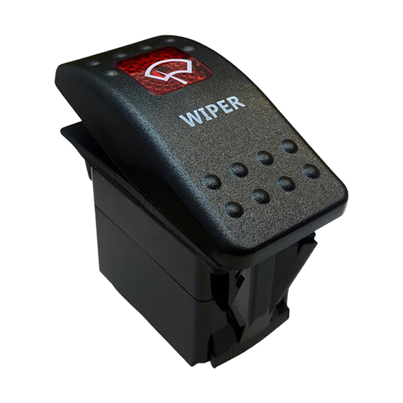 SİLECEK IŞIKLI 3P ON-OFF 12-24V MARIN SWITCH (IC-134M-S12) (4812)