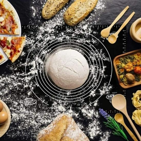 Silikon Çok Amaçlı Geniş Hamur Matı Hamur Açma Matı 40*50 cm (4812) Silikon Çok Amaçlı Geniş Hamur Matı Hamur Açma Matı 40*50 cm (4812)
