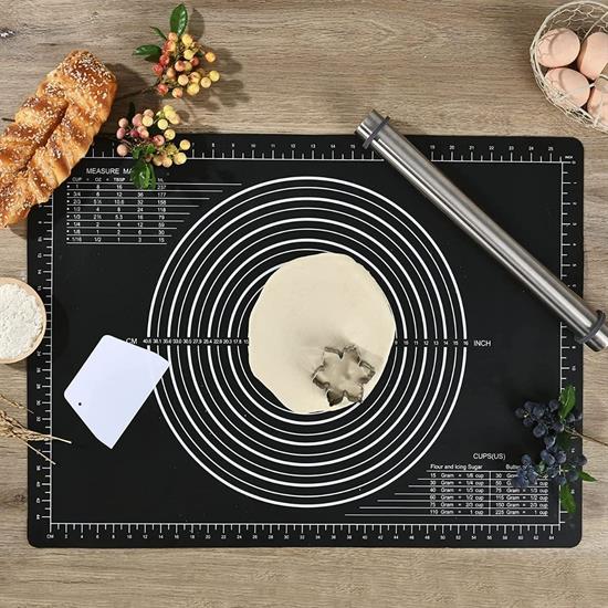 Silikon Çok Amaçlı Geniş Hamur Matı Hamur Açma Matı 40*50 cm (4812) Silikon Çok Amaçlı Geniş Hamur Matı Hamur Açma Matı 40*50 cm (4812)