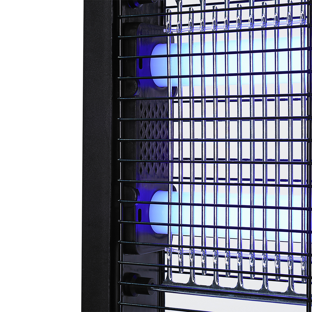 SİYAH 6 WATT 2000 VOLT İKİ LEDLİ  SİNEK ÖLDÜRÜCÜ (4812)