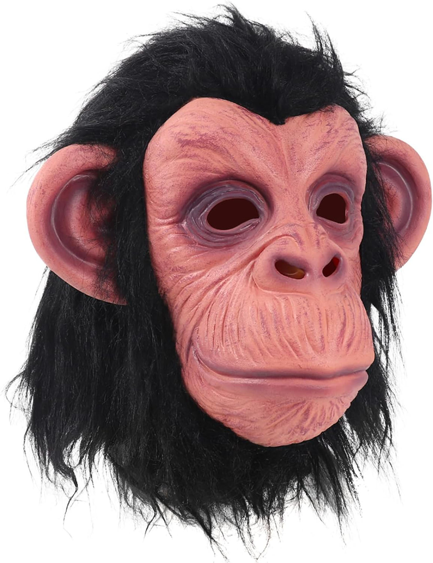 Siyah Saçlı Kafaya Tam Geçmeli Lateks Şempanze Maskesi - Lateks Maymun Orangutan Goril Maske Et Maske (4812) Siyah Saçlı Kafaya Tam Geçmeli Lateks Şempanze Maskesi - Lateks Maymun Orangutan Goril Maske Et Maske (4812)