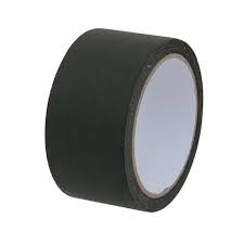 SİYAH TEKLİ ÇADIR - TAMİR BANTI 48MMX10MT (4812)