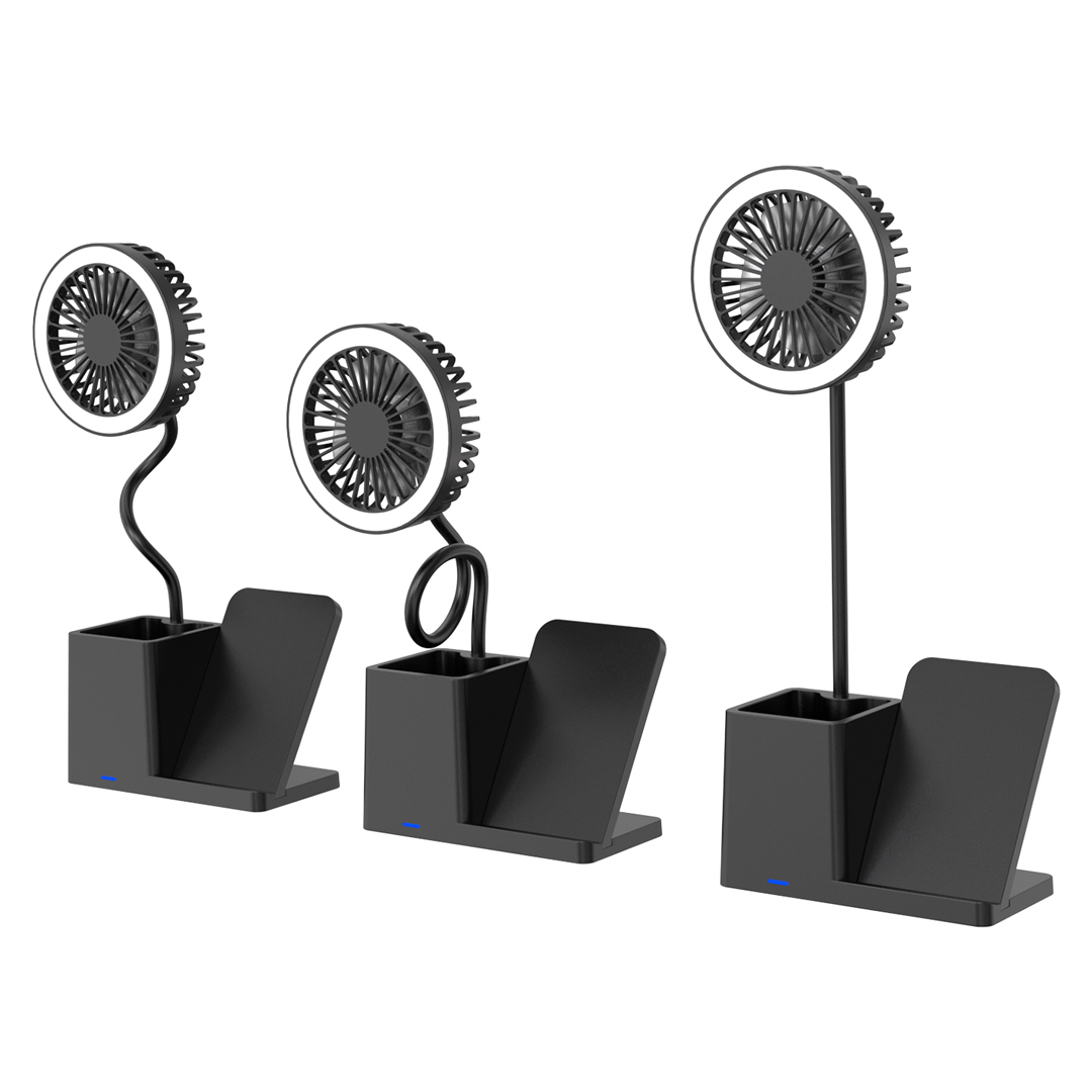 SİYAH TYPE-C 10W KABLOSUZ ŞARJ CİHAZI FANLI KALEMLİKLİ MASA LAMBASI SL-M9055 (4812) SİYAH TYPE-C 10W KABLOSUZ ŞARJ CİHAZI FANLI KALEMLİKLİ MASA LAMBASI SL-M9055 (4812)