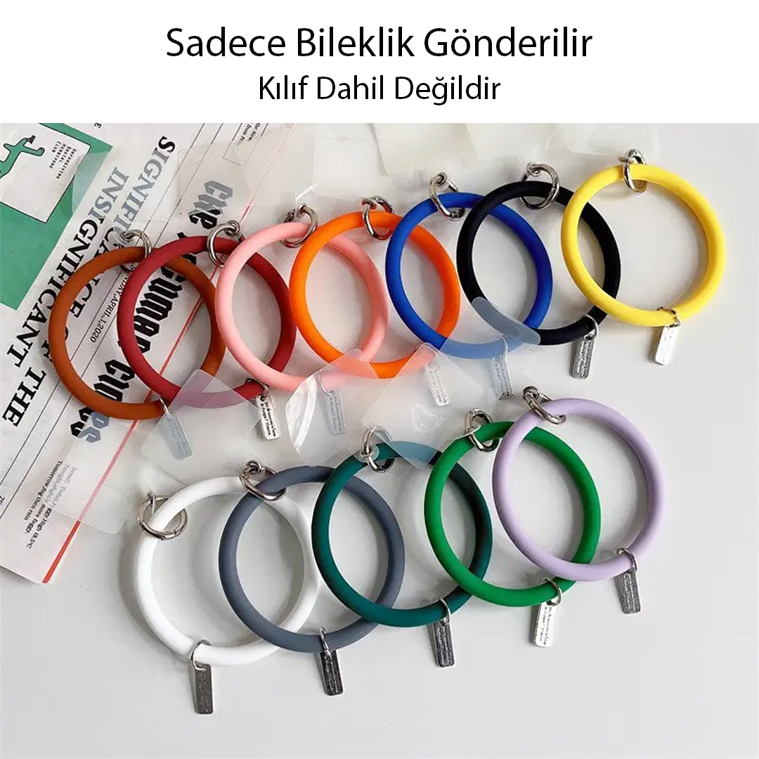 SLİKON TELEFON TUTUCU BİLEKLİK (4812)