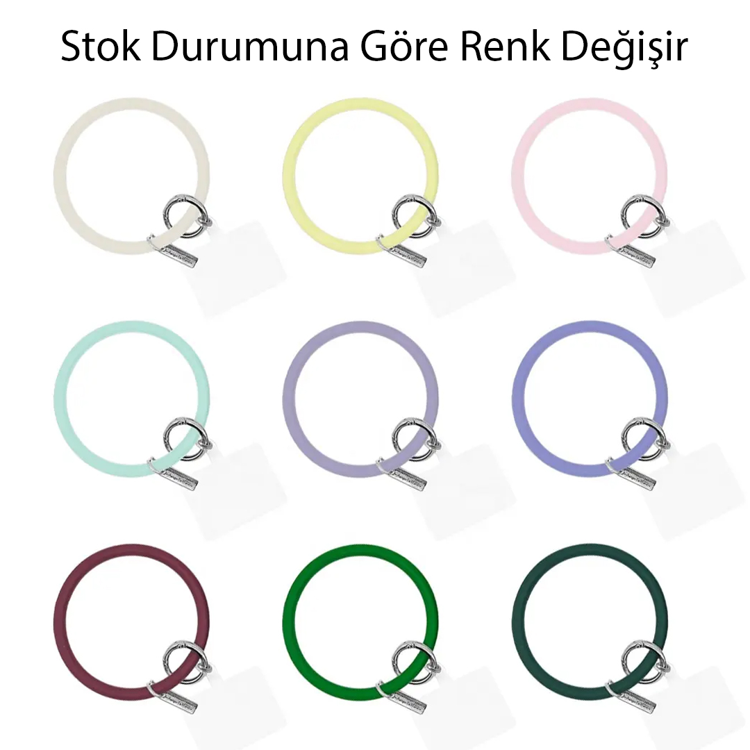 SLİKON TELEFON TUTUCU BİLEKLİK (4812) SLİKON TELEFON TUTUCU BİLEKLİK (4812)