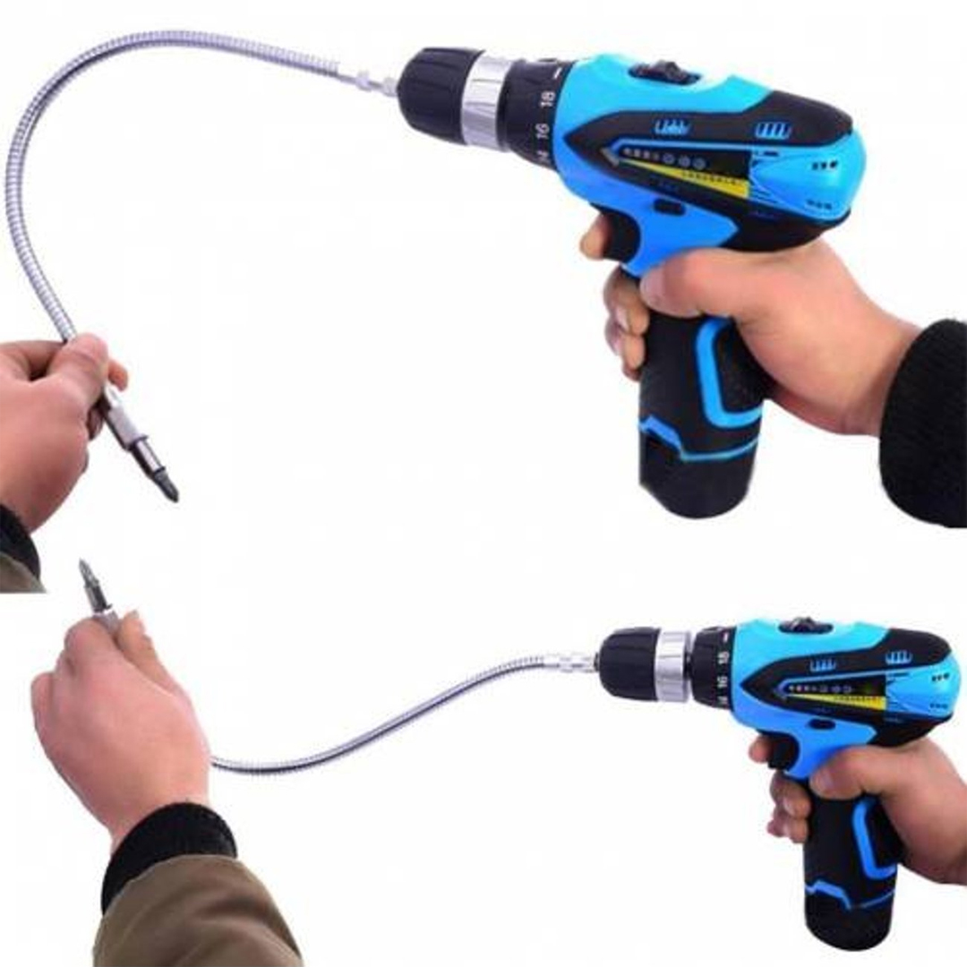 SNEK BÜKÜLEBİLİR MATKAP UZATMA HORTUMU 1/4 BİTS UCU 400MM (4812)