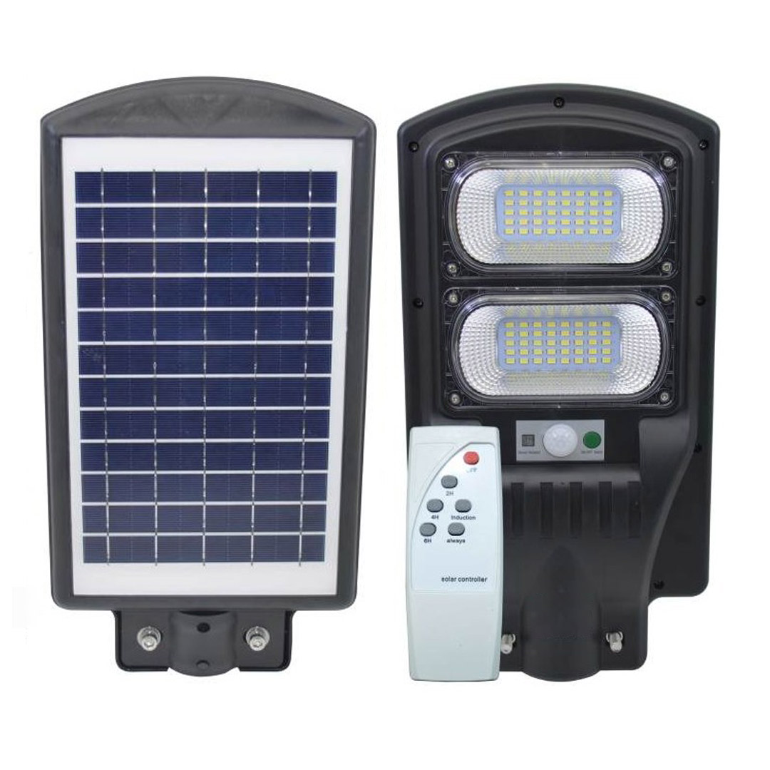 SOLAR LEDLİ KUMANDALI 100 WATT SOKAK LAMBASI (AYAĞI UNUTMA) (4812)